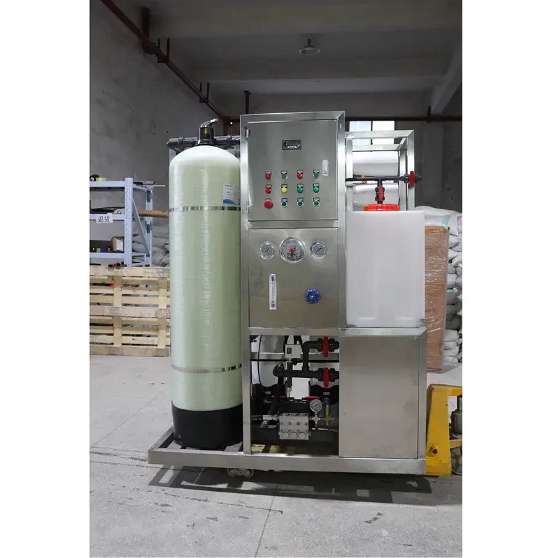 GWS Seawater Desalination System Reverse Osmosis Technology 40T/DAY RO Membrane Pressure Vessel 1 Year Warranty 99.2% Water