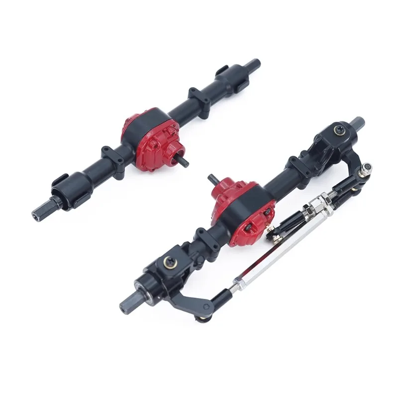 MN78 MN82 MN99s D90 Metalen Voor- en Achteras Modificatie Onderdelen voor 1/12 RC Crawler Auto Verbeterde Accessoires