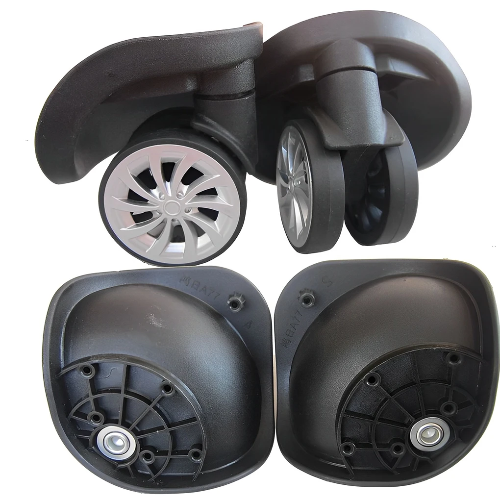 

2 Pieces Luggage Wheels Travel Bag Suitcase Trolley Swivel Casters