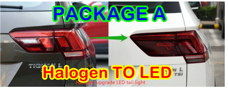 For Tiguan MK2 Halogen to LED Taillight adapter harness Harness cable wire