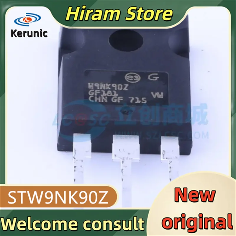 5PCS W9NK90Z New and original STW9NK90Z STW9NK90 STW9NK