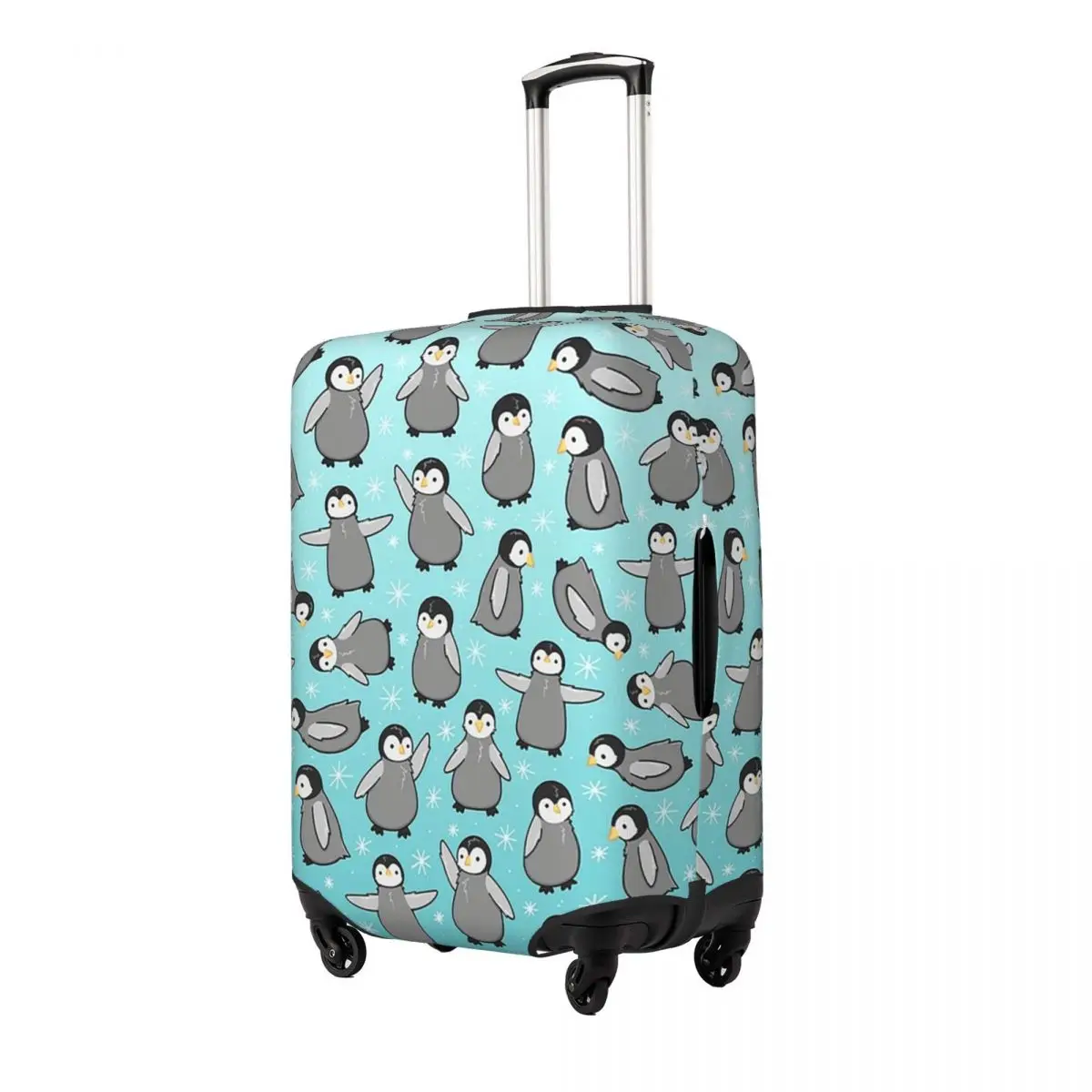 

Penguin Chicks Suitcase Cover Protection Elastic Travel Luggage Protector Covers for 18-32 Inch