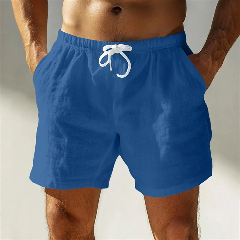 Thumbnail 3 - #21 Cotton Linen Summer Shorts Sale