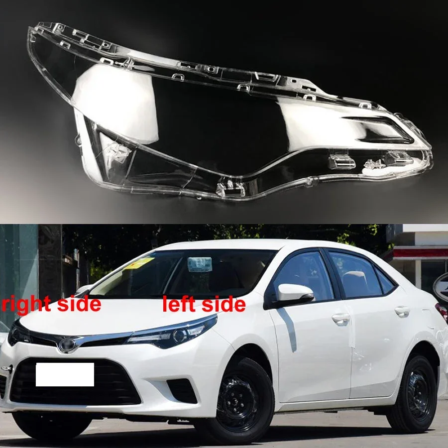 

For Toyota Levin 2014 2015 2016 Headlight Cover Shade Headlamp Shell Transparent Lens Plexiglass Replace Original Lampshade