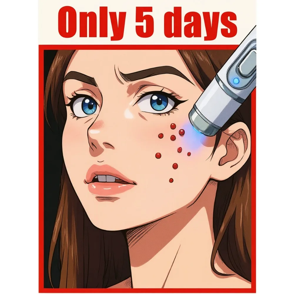 

ᵂᵃʳᵗ ʳᵉᵐᵒᵛᵃˡ at the speed of light, giving you flawless skin