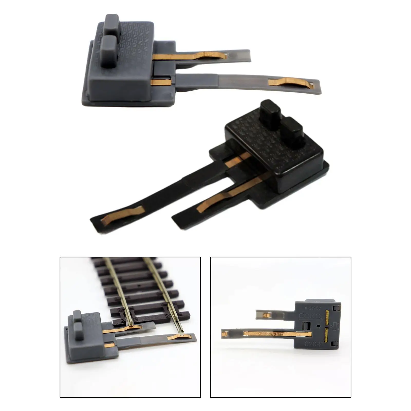 

10 Pieces Model Trains HO Scale Digital Power Connecting Clips 1:87 Hobby Train