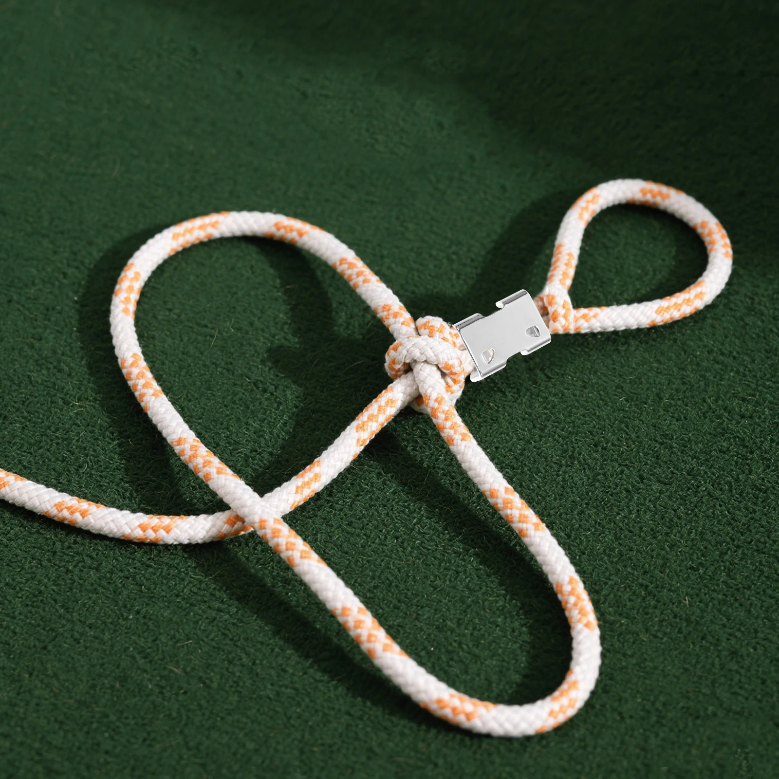 3 قطعة الثقيلة الحديد مزدوجة حبل المشابك 14-16 مللي متر تسلق الإبحار الكلب المقاود سلك حبل كليب الحديد المشابك مقاطع معدنية