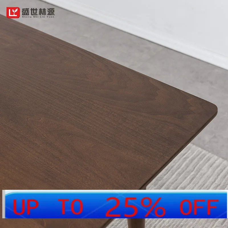 

LMM all solid wood dining table household small apartment modern simple dining table