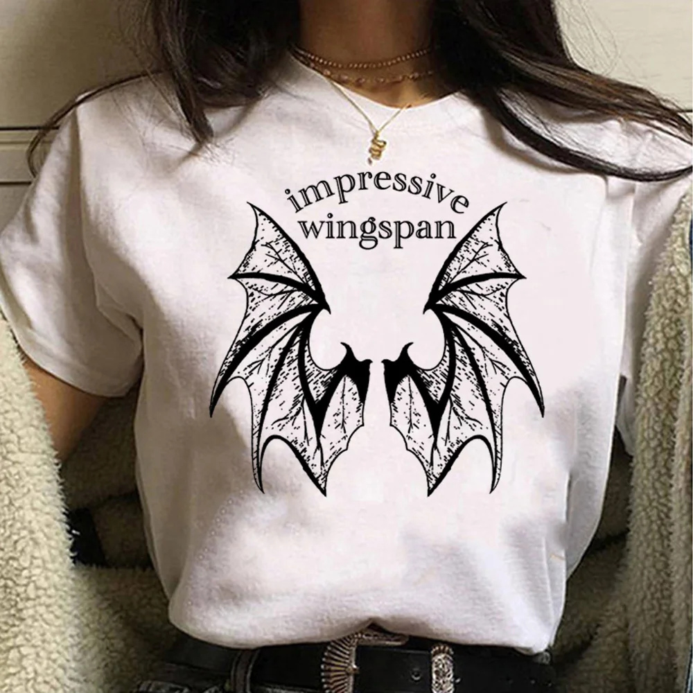 A Court of Thorns and Roses Literary Fiction Velaris City of Starlight Vintage Shirt SJM Merch Harajuku Sleeve Aesthetic Clothes