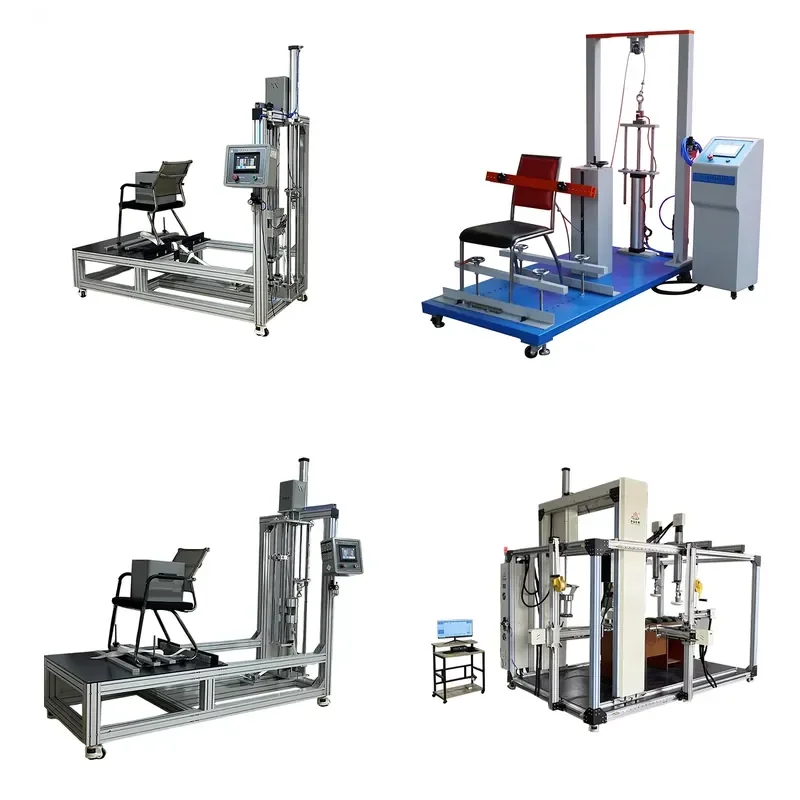 for BIFMA X5.1 Electronic Office Chair Back Strength Tester Commercial Furniture Durability Testing Device 0-200kg