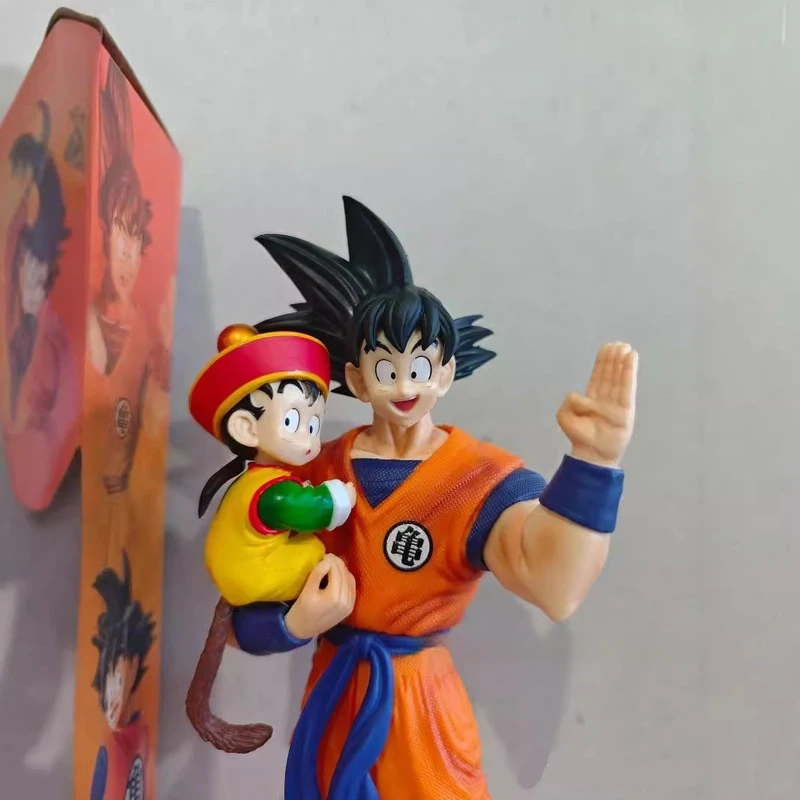 

30cm Over Size Son Goku & Son Gohan Father And Son Action Figure Toys Pvc Collection Model Vinyl Doll Gift