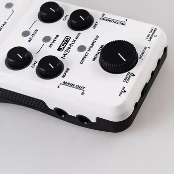 JOYO MOMIX PRO 音訊混音器,適用於麥克風、吉他、鍵盤、樂器音效卡,可用於錄音和直播。 6 最佳銷售 喬約莫米克斯 - №2