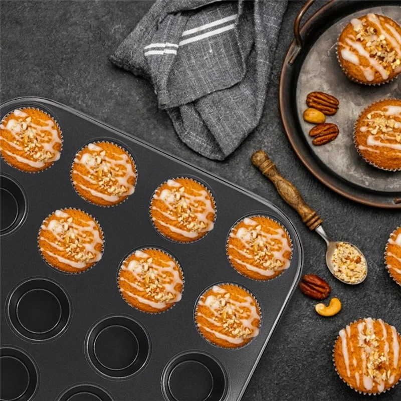 ABXF-2 Pack أدوات خبز صغيرة غير لاصقة، قالب بودنغ صغير، أدوات خبز ممتازة غير لاصقة