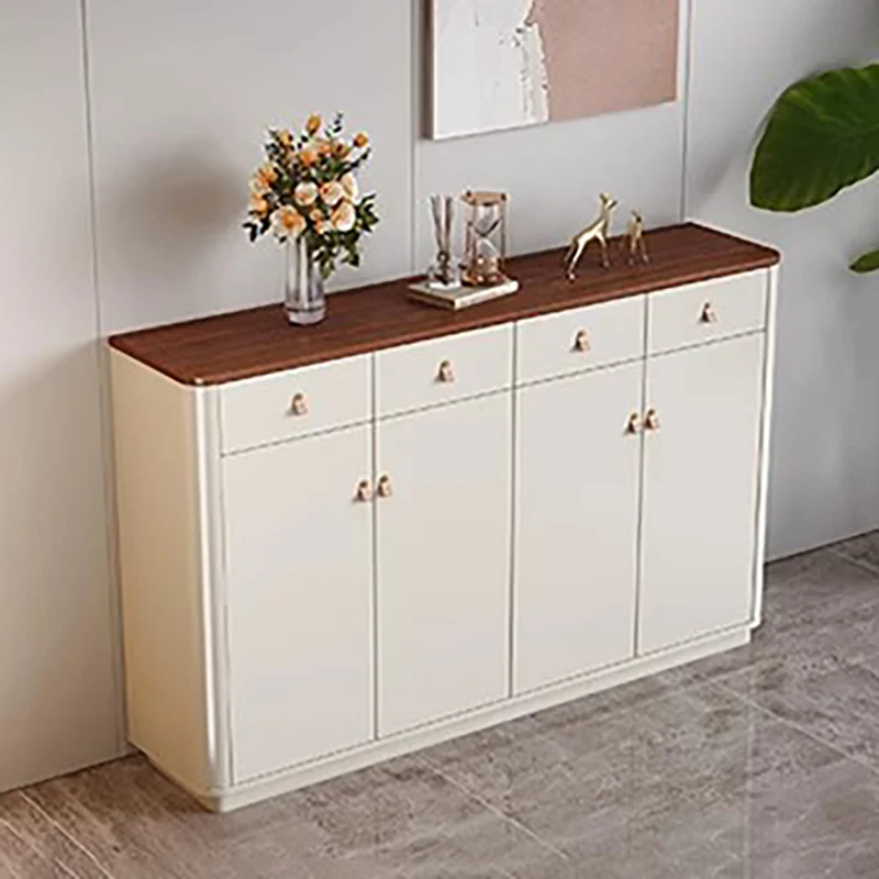 

Cream Style Modern Living Room Cabinets Nordic Premium Luxury Simple Display Cabinet With Drawers Small Szafka Home Furniture
