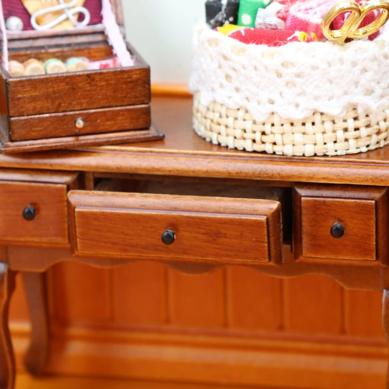 

Модель Декор Игрушка Кукольный Дом Аксессуары 1:12 Кукольный Домик Миниатюрный Стол Мебель Для Дома