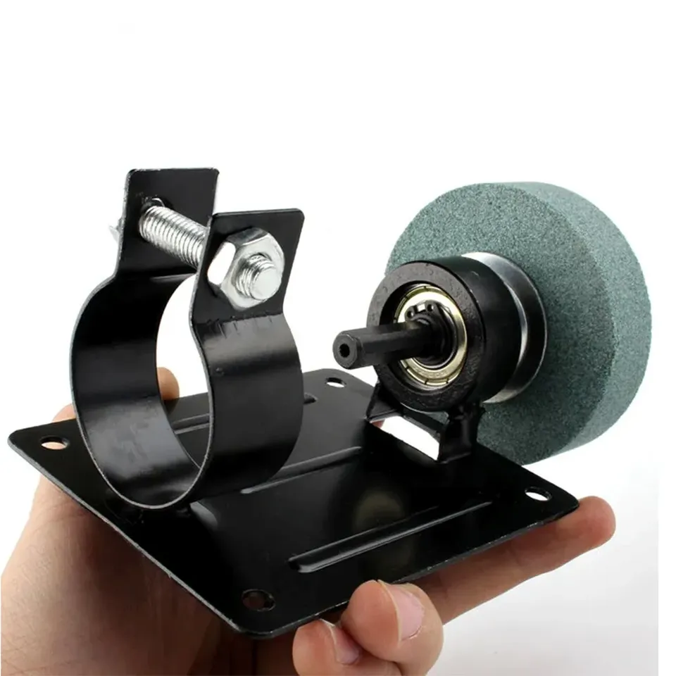  Manual Electric Drill To Grinder Sander Converter Head Kit Grinding Stone Polishing Wheel Cutter Metal Polishing Accessories 