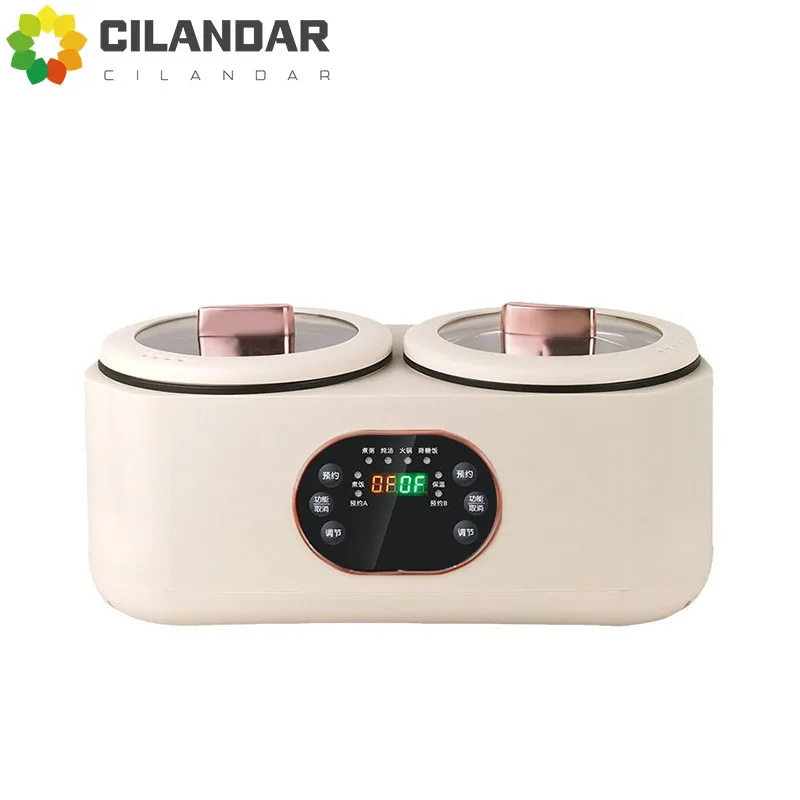 

Double gallbladder electric rice cooker fully automatic and multifunctional electric hot pot steaming intelligent electric pot