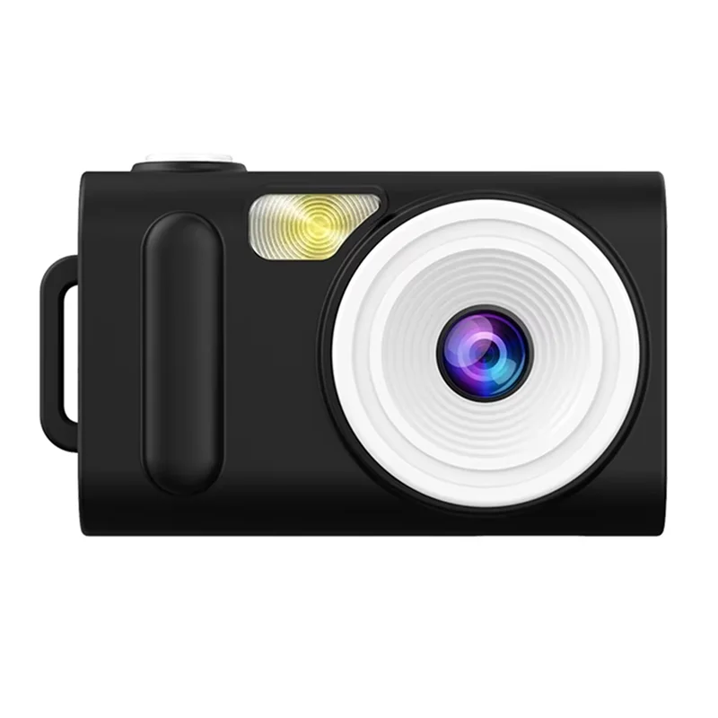 【Exclusive!】LED Fill Light Mini Camera HD 1080P 0.96 Inch Screen Indoor Home Outdoor Sports Video Recorder Retro Style