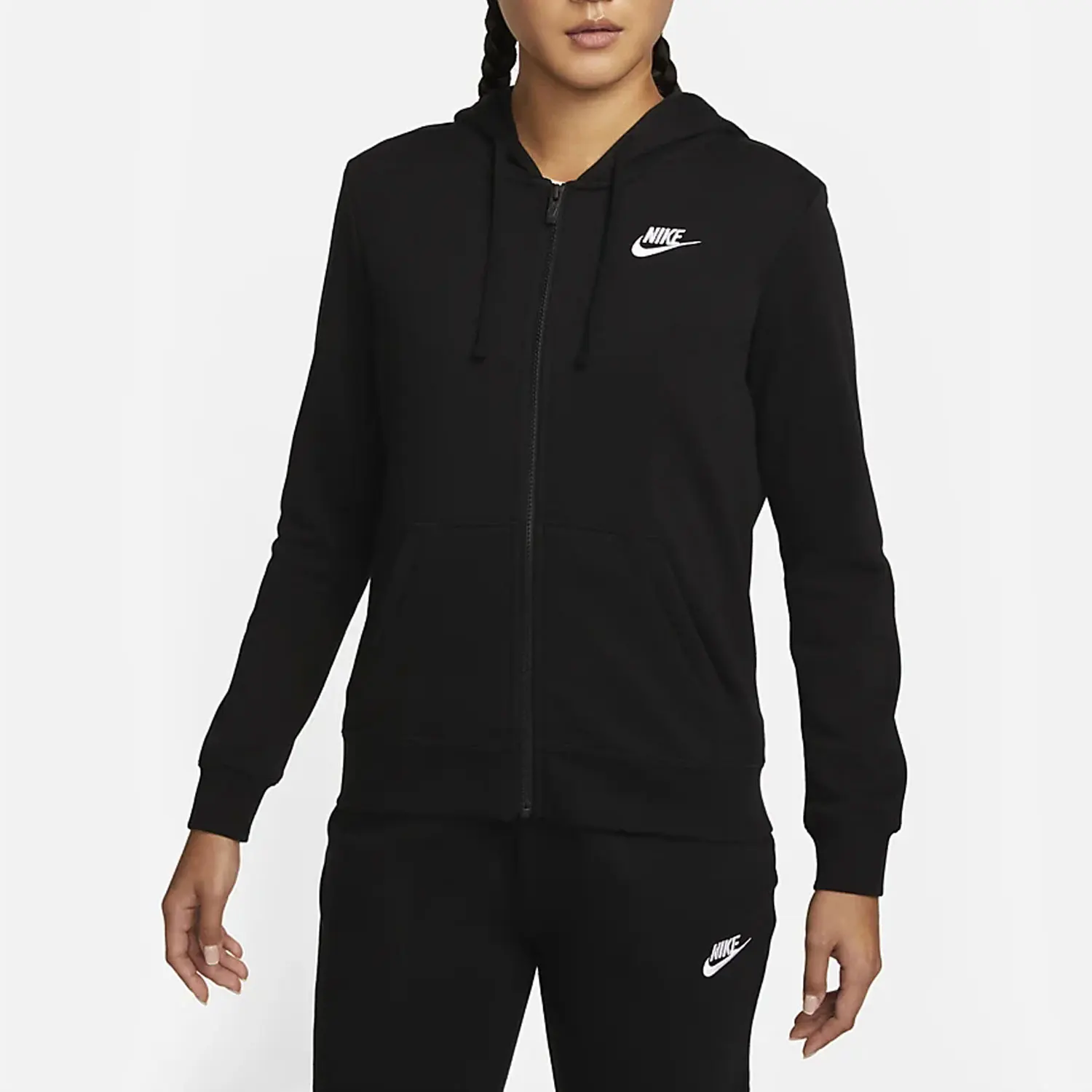 

Nike Authentic New Season Women's Casual Fleece Warm Hooded Jacket DQ5472-010