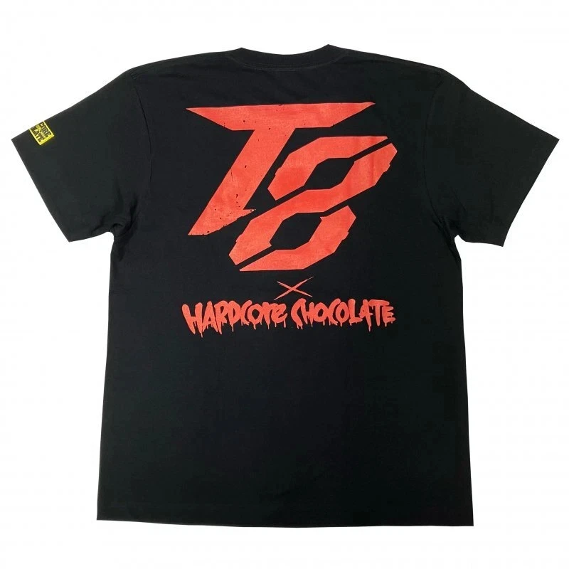 Men Devil Jin Tekken 8 Collab Tshirt Hardcore Chocolate Punk Streetwear Fighting Game Cotton Gamer Short Sleeve Tee