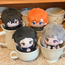 10cm Dazai Osamu Plushine Bungo Stray Dog Plush Toy Ryunosuke Akutagawa Stuffed Nakahara Chuya Starfish Birthday  Doll Gifts Toy