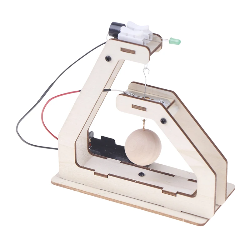 Alarme de terremoto, sensor de vibração, pequena produção, festival de atividades de treinamento de fabricante, auxiliares de ensino de modelo artesanal