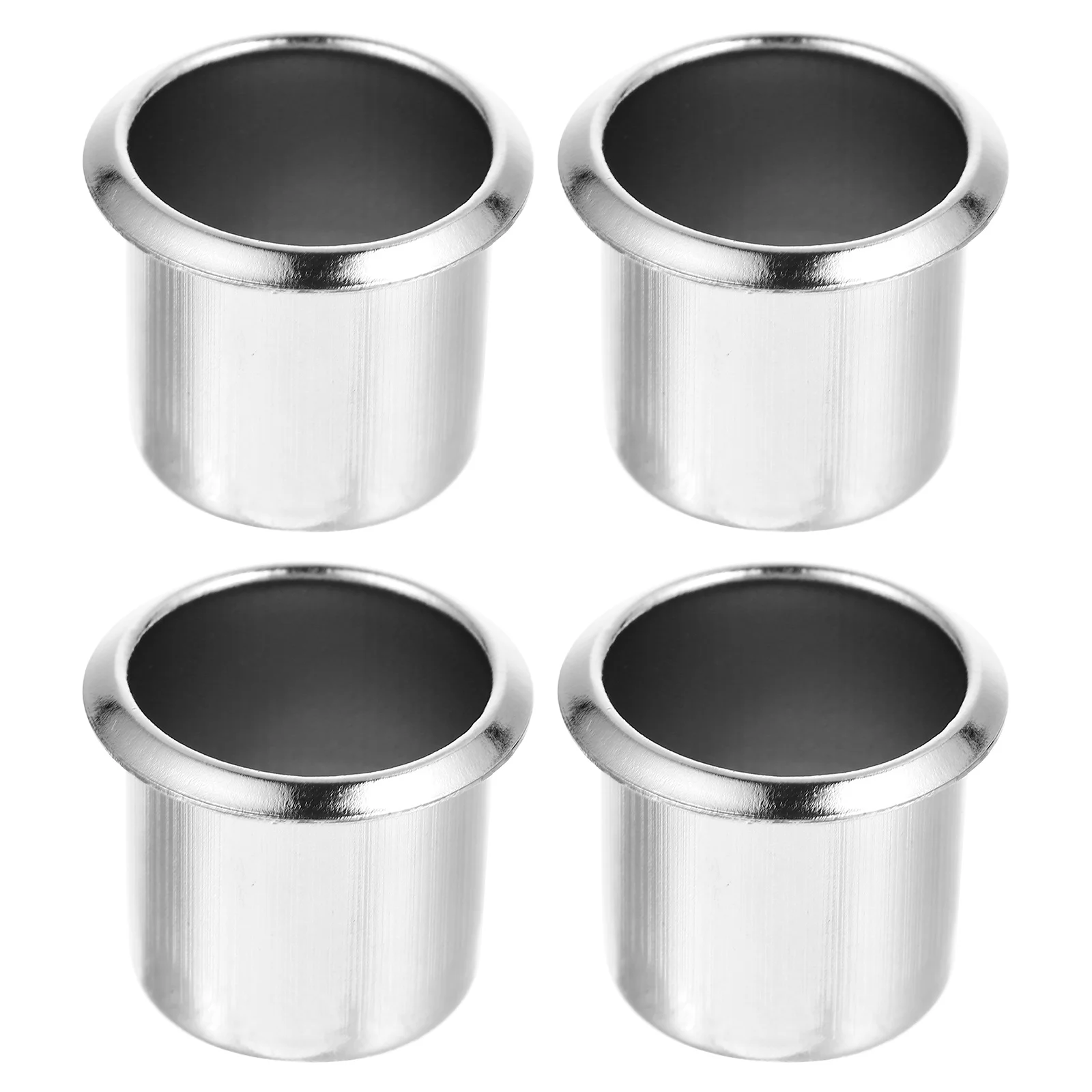 

4Pcs Decorative Metal Holders Iron Tea Light Cups Stable Containers for Party Table Centerpieces