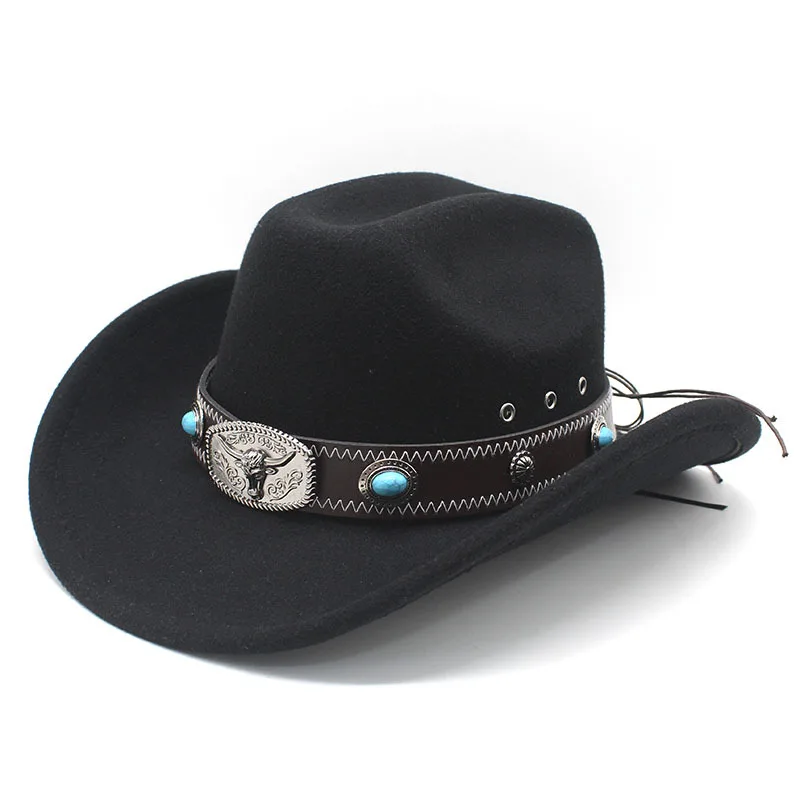 western-new-autumn-winter-men-women-vintage-couple-hat-woolen-jazz-hat-big-brim-top-hat-cowboy-hat