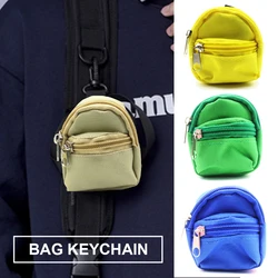 Mini Backpack Style Keychain Coin Purse Pouch Cash Bag Keyring for Women Men Small Wallets Children Gifts Handbag Accessories