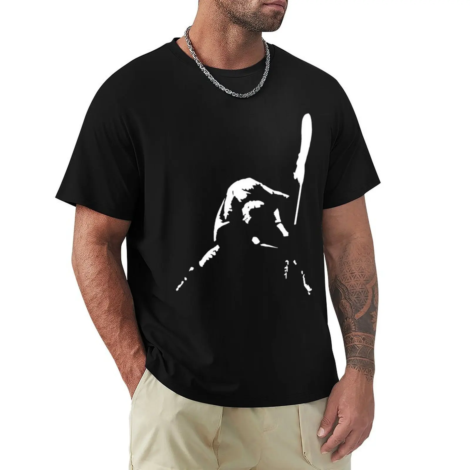 Groupes en direct T-Shirt t shirts for man slim fit T-Shirt