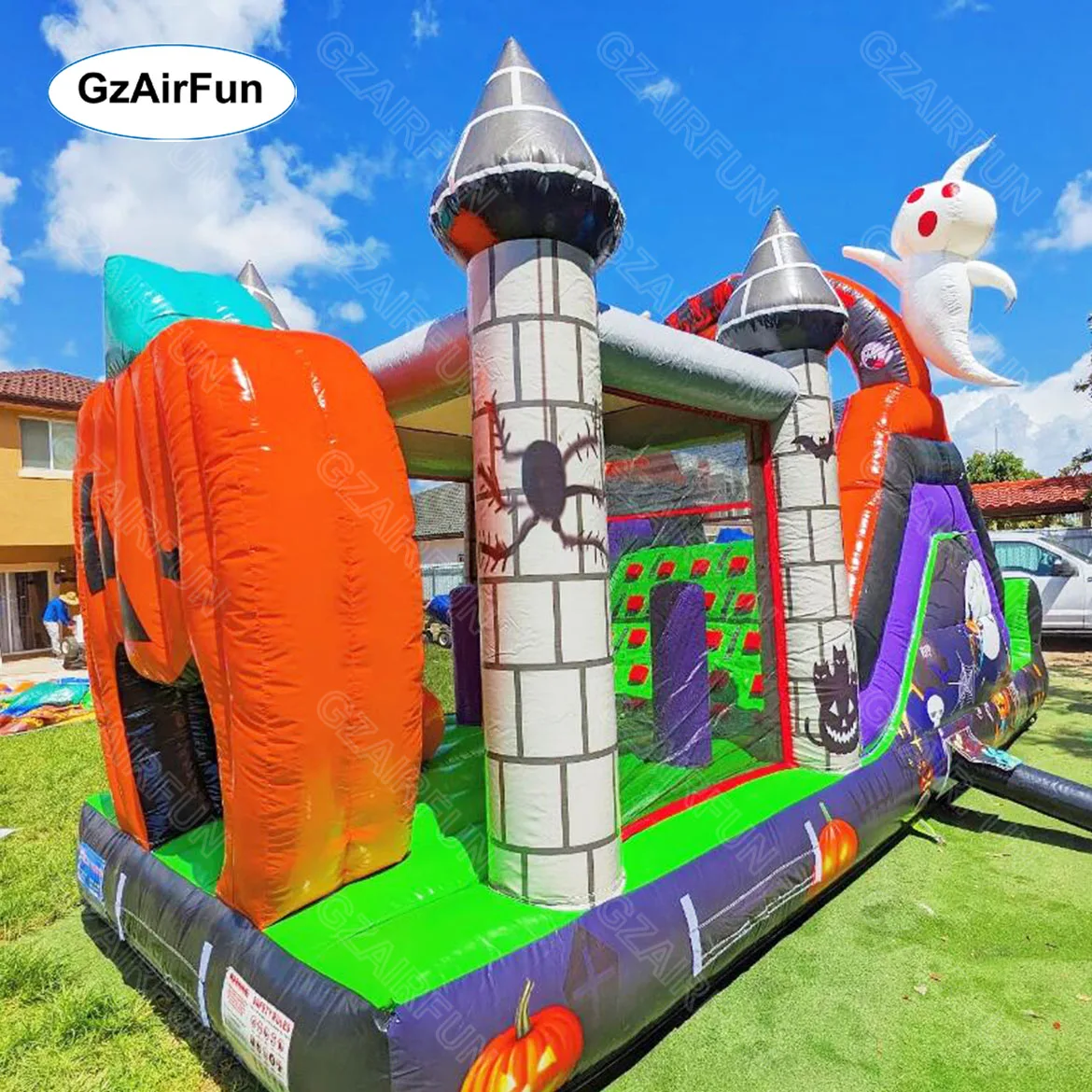 

Good Price Cheap Halloween Castle Haunted House Toddler Inflatable Bounce House for Sale