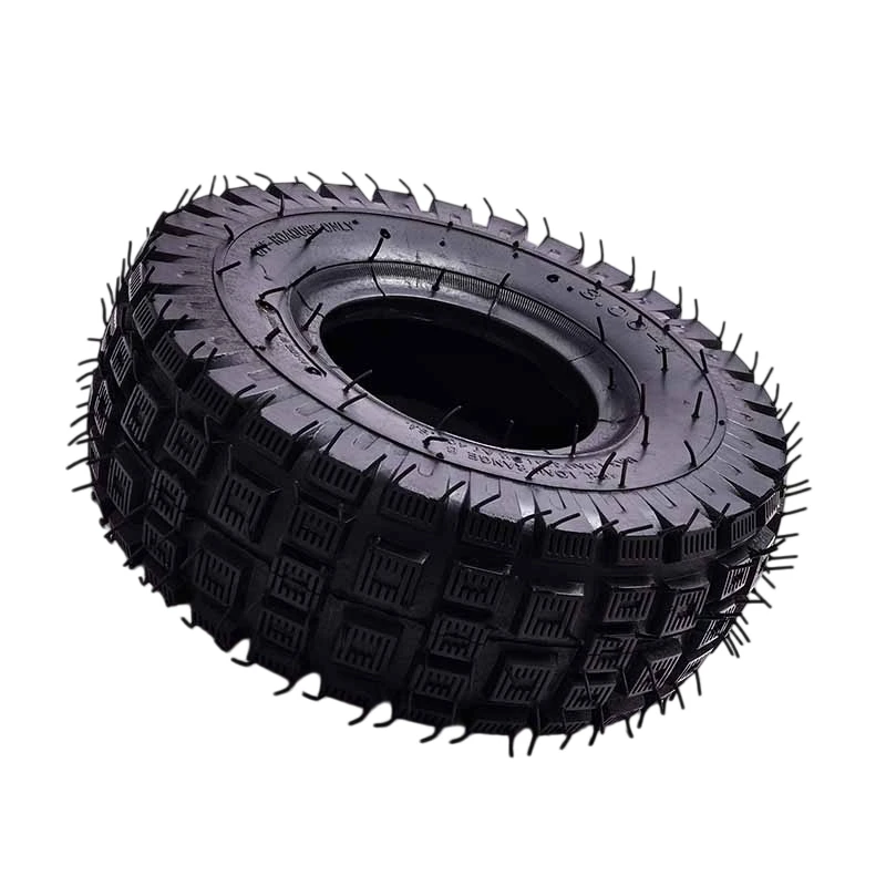 For 3.00-4 Inner and Outer Tires Inner Tube High-Density Gas Tire Inner Tube 3.00-4 Inner and Outer Tire Bending Mouth
