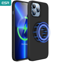 ESR for iPhone 13 Pro Max Liquid Silicone Case for iPhone 13/12 Pro Magnetic Case Shockproof Protection Cover