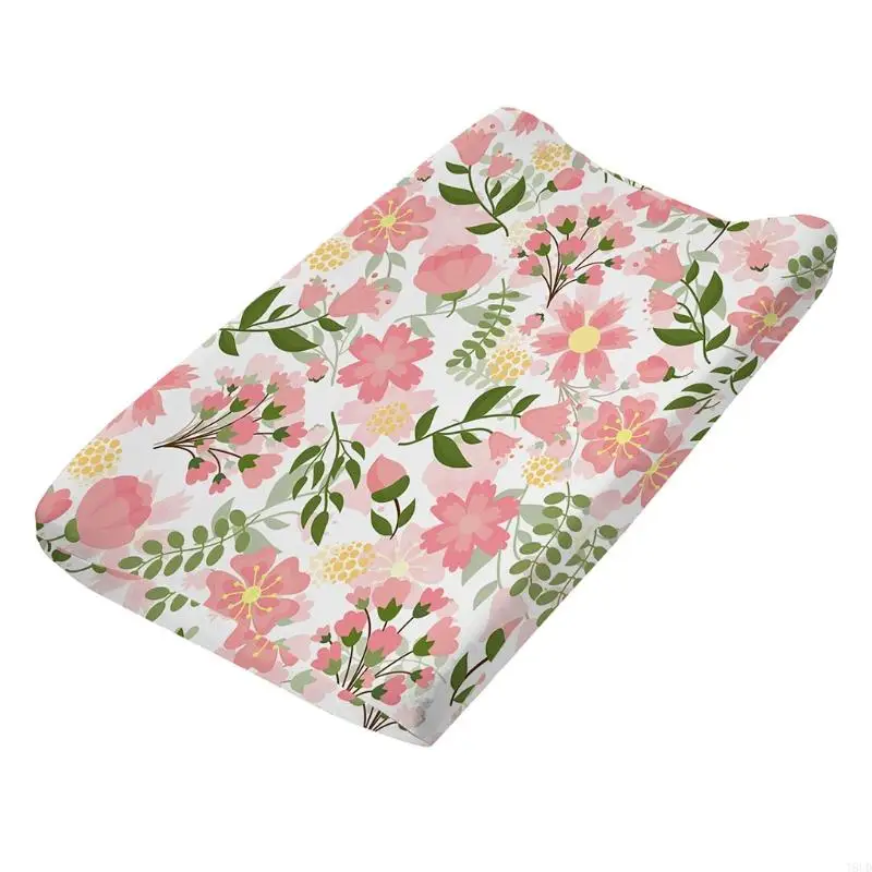 T8UD Baby Cotton Nursery Pad Cover Diaper Change Stretchy Print Changing Table Sheet