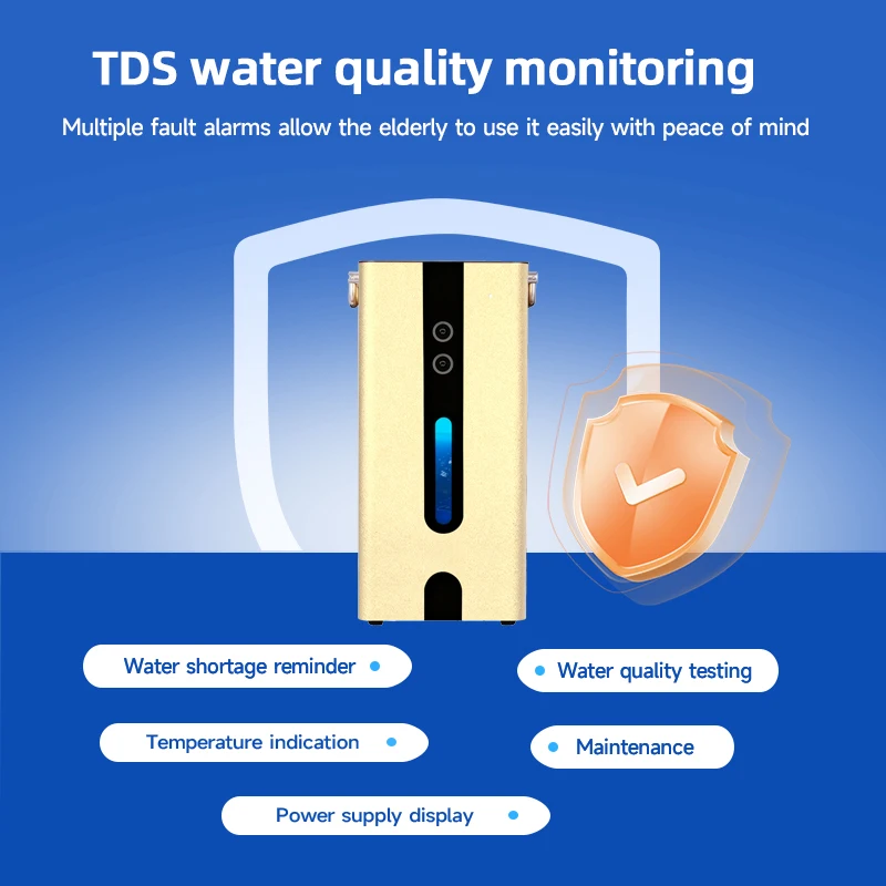 Dropshipping PEM Hydrogen Gas Inhaler Household 450ML 600ML 900ML Hydrogen Machine Hydrogen Inhalation H2 Generator Hho Machine