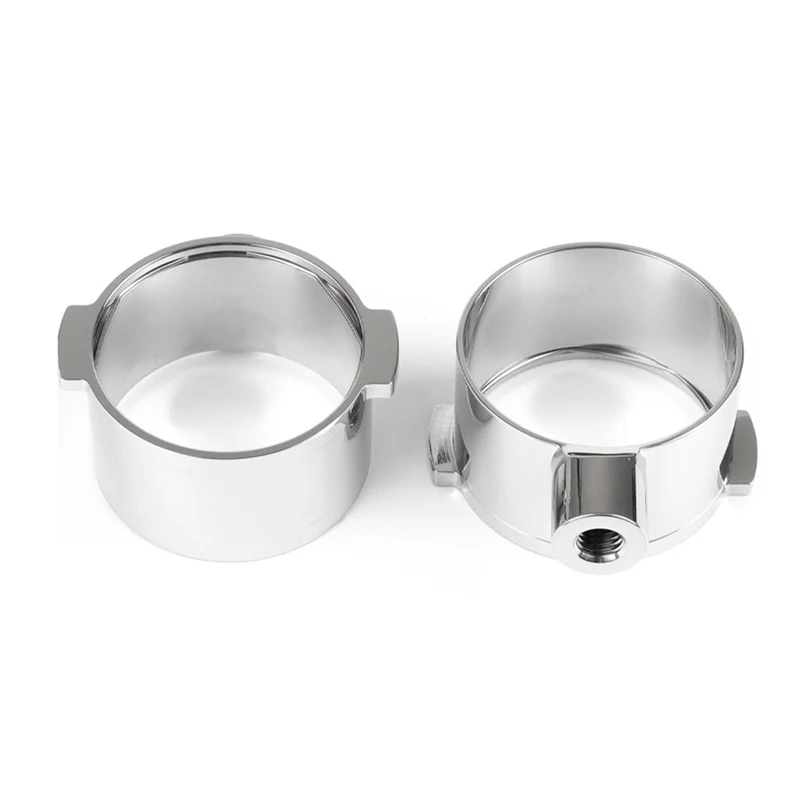 BMBY-For Delonghi 51MM Stainless Steel Handle Head Double Ear Accessory Coffee Accessories With Filter Basket