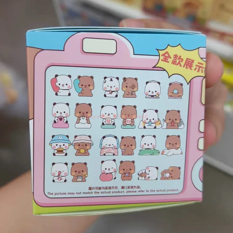 V3 신제품 오리지널 부부 팬더 커플 데일리 시리즈 블라인드 박스 3.0 부부 랜덤 블라인드 박스 인형 수집용 장난감 선물