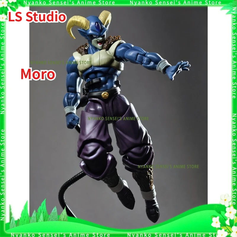 

In Stock LS Studio Moro LS001A/B Breakout Kings Dragon Ball SHF Super Saiyan Action Figure Anime Model Trendy Toy Collectible