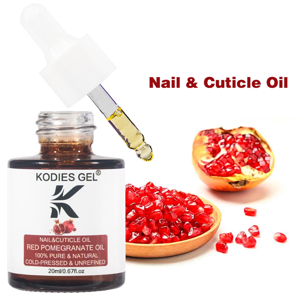 KODIES GEL Nourishment Cuticle Oil for Nails 20ML Anti-Edge Barb Dead Skin Fruit Nail Repair Care Treatment Essential Oil Revit