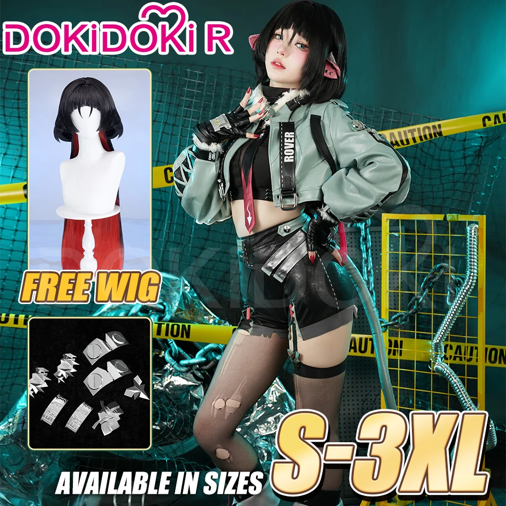 【IN STOCK】【FREE WIG】Jane Doe Cosplay Costume Game Zenless Zone Zero【S-3XL】DokiDoki-R ZZZ Women Sexy Costume Tail Plus Size