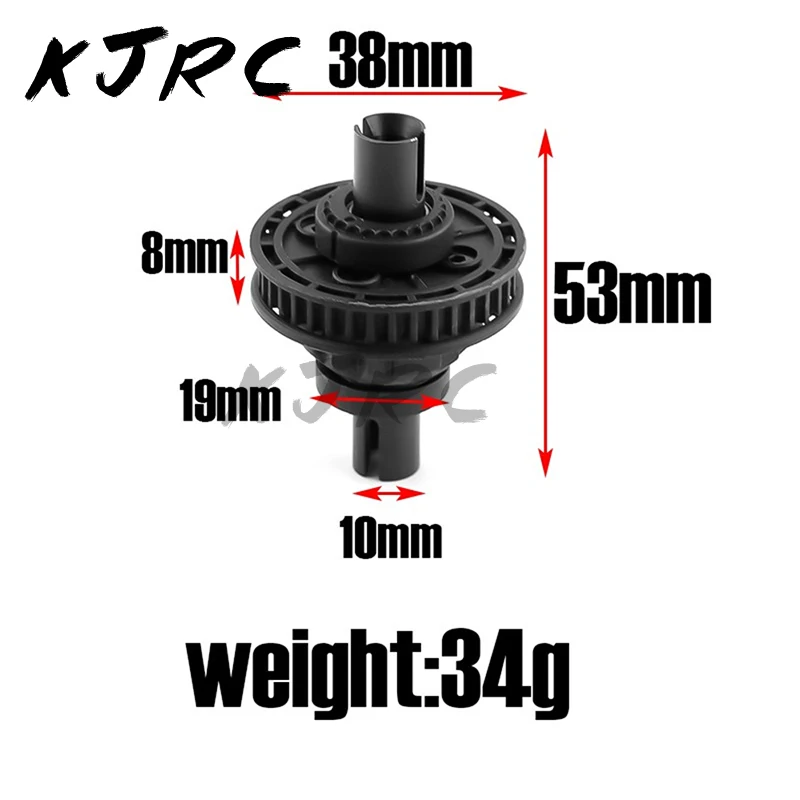 RC car 38T Belt Gear Differential With Bearing for 3Racing Sakura S XI XIS CS D4 D5 Ultimate 1/10 RC Car Upgrade Parts