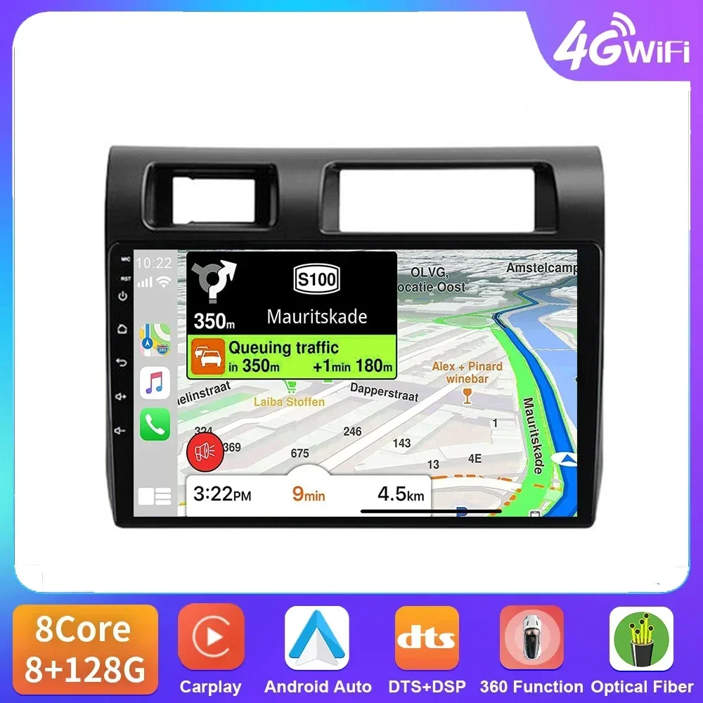 

2Din Android 14 For Toyota Pickup Land Cruiser LC 70 79 Series 2007-2020 Car Radio Stereo Multimedia Navigation GPS Video Player