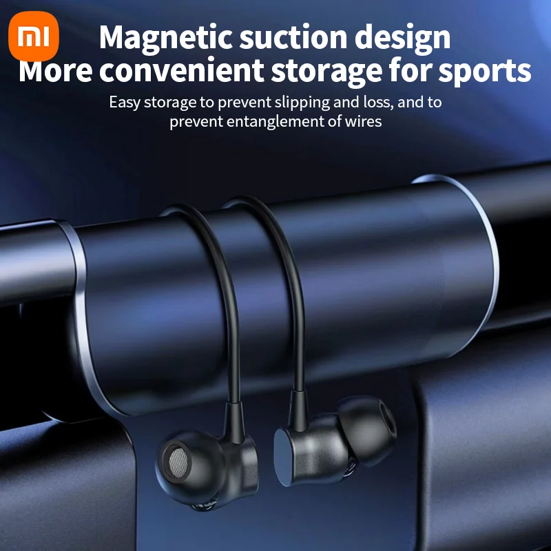 Xiaomi BS09 TWS ENC Wireless Earphone Bluetooth5.3 Headphone Neckband Sport Fitness Earbuds Noise Cancelling HiFi Stereo Headset