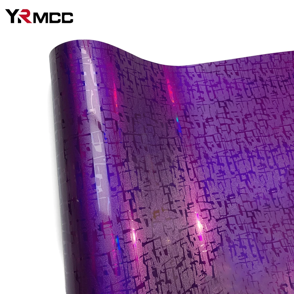 فيلم سيارة ثلاثي الأبعاد جمشت أرجواني مايا فينيل لف شخصية تغيير لون ملصق لامع للدراجات النارية اكسسوارات السيارات #1