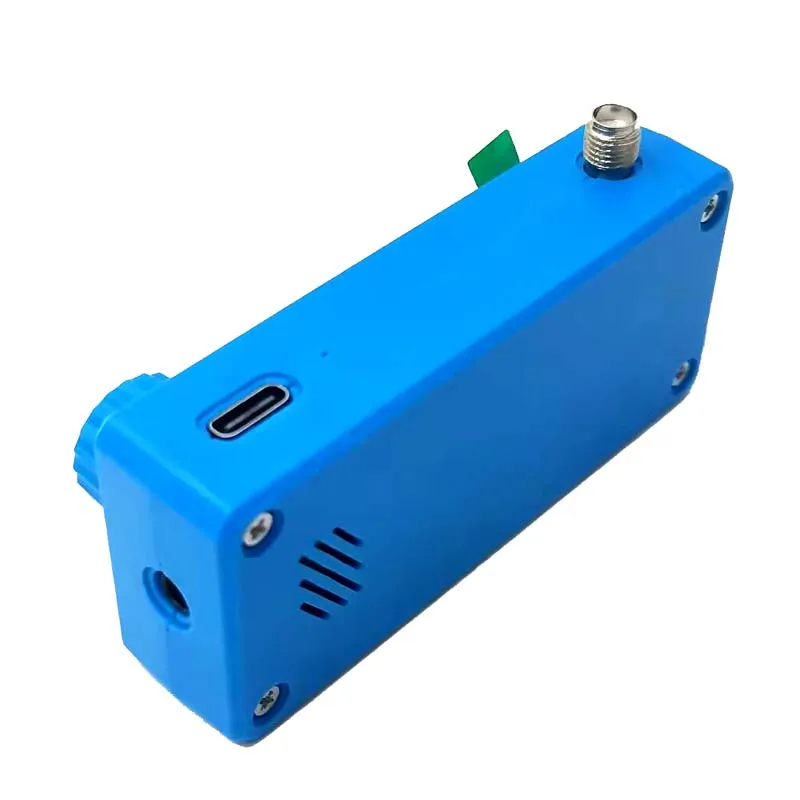 الأزرق شل SI4732 جيب صغير 0.5-108 ميجا هرتز SSB AM FM HF SW MW عرض جميع الفرقة استقبال راديو مع 2 هوائي كابل يو اس بي