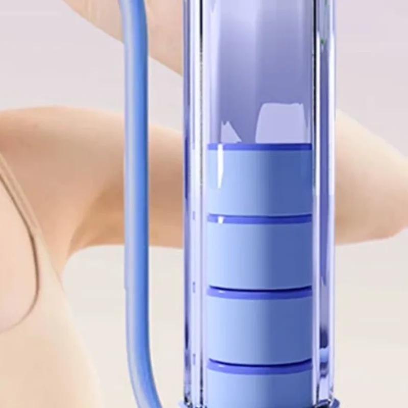 1 Juego de dispositivo de ejercicio de respiración, entrenador de músculos abdominales, mancuernas de respiración profunda, dispositivo de entrenamiento de capacidad pulmonar para hombres y mujeres y adultos