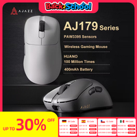 AJAZZ AJ179 PRO PAW3395 Wireless Gaming Mouse with RGB Charging Base 26000DPI Lightweight Ergonomic Mouse for PC Gamer Laptop