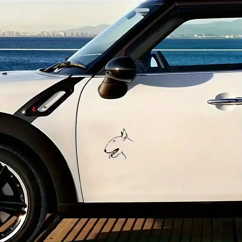 ملصق سيارة من الفينيل بول جحر، 13 سم × 5.51 بوصة، ملصق حيوان كرتوني لطيف، لاصق متين لتزيين السيارة #2