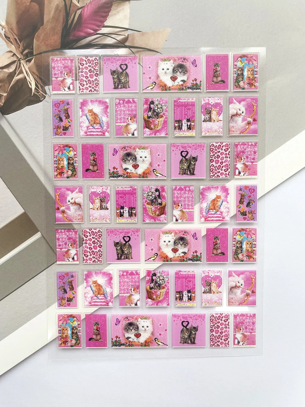 สติกเกอร์ลายเสือดาวน่ารัก 1 ชิ - Phone Accessories Poster บทวิจารณ์และราคา