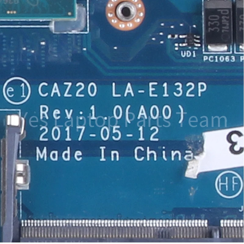 Caz20 LA-E132P für Dell Latitude 7480 e7480 Laptop Mainboard CN-0CJWHX sr342 i5-7200u 100% getestet Notebook Motherboard